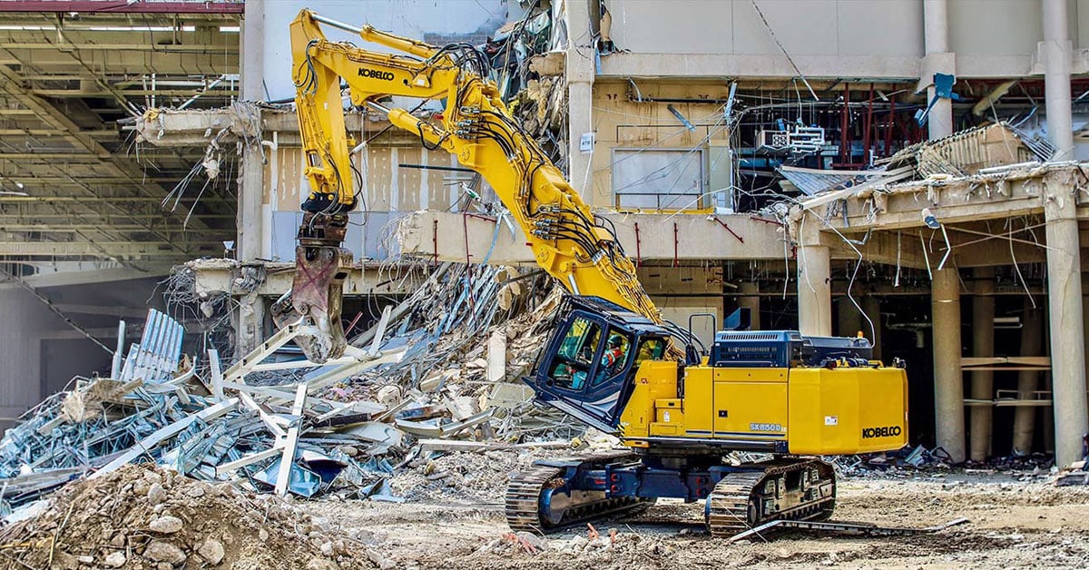 KOBELCO Launches New SK650DLC-11 High Reach Excavator