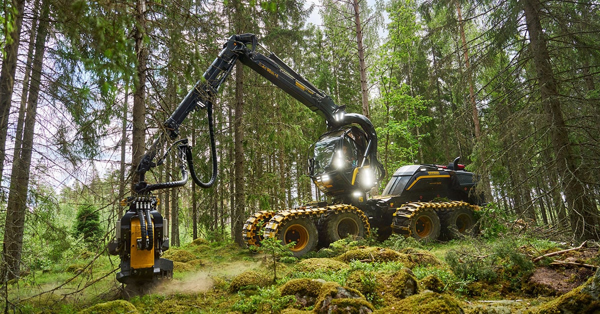 New Thinning-Optimized Harvester And Forwarder From Ponsse