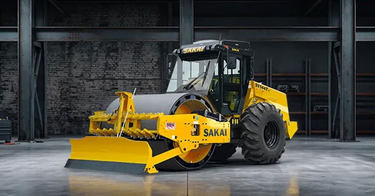 SAKAI Launches New SV544-1 Soil Compactor