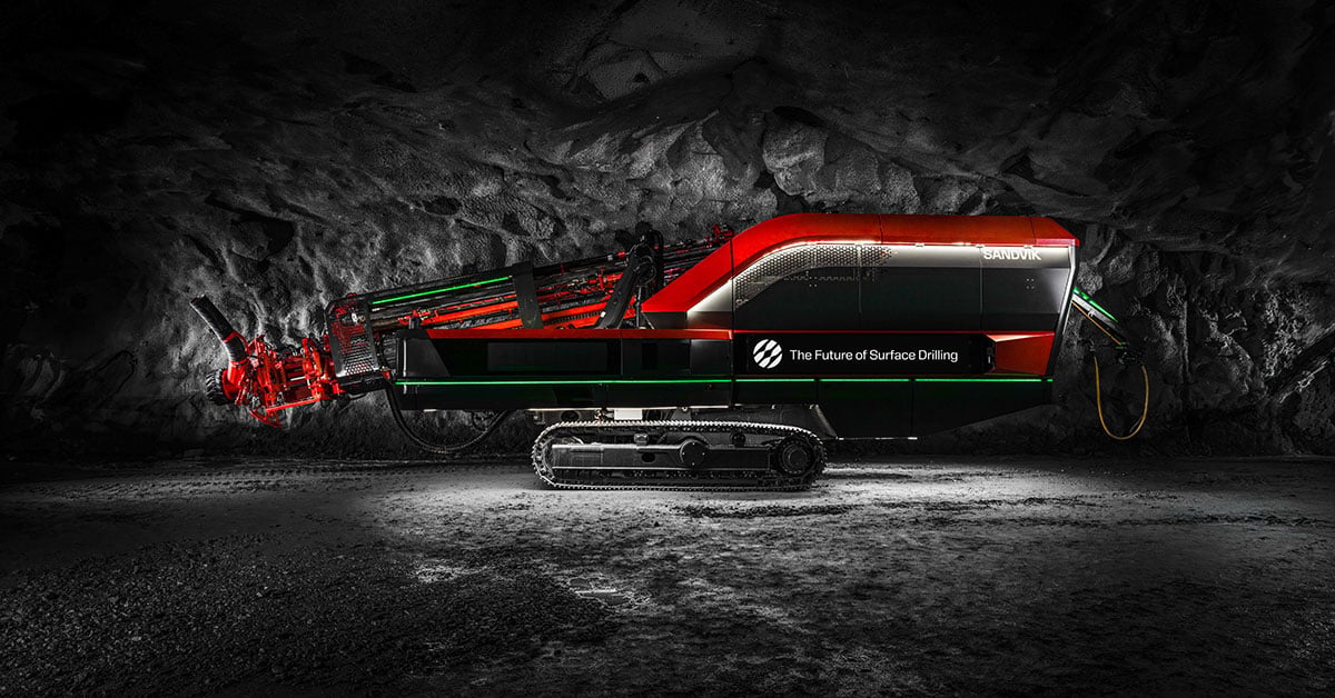 Sandvik Introduces Autonomous Electric Concept Drill