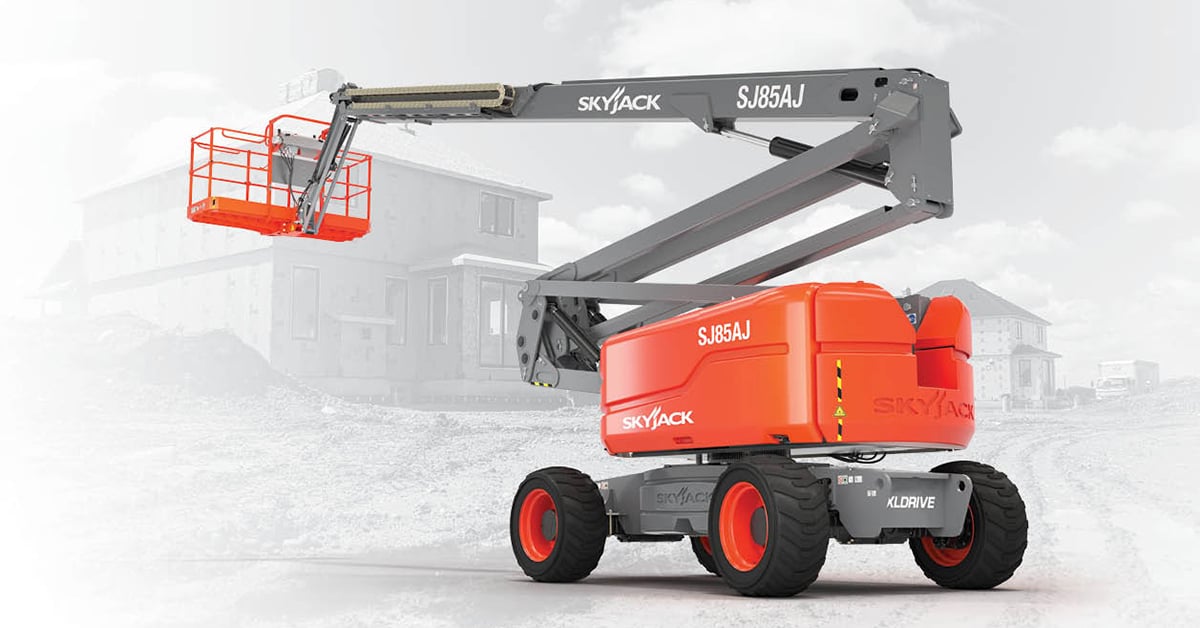 Skyjack Expands Manufacturing For SJ85 AJ Articulating Boom