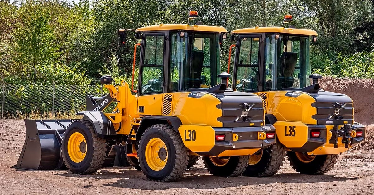 Volvo CE Upgrades L30 & L35 Compact Wheel Loaders