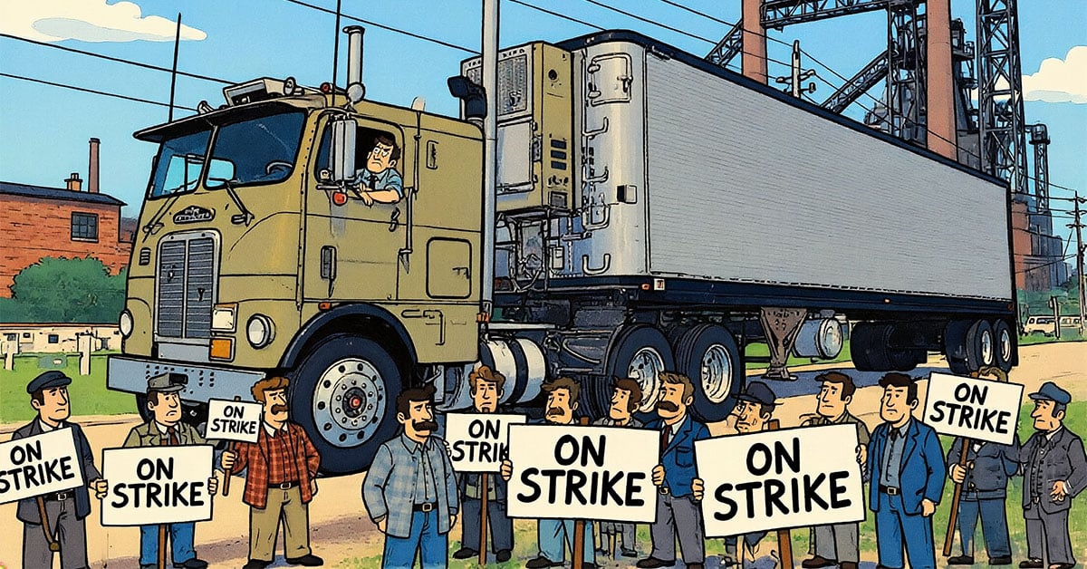 A Trucker's Tale – Right To Work - by Ed Miller