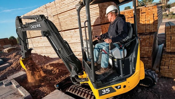 Big Productivity with the John Deere 35 P-Tier Mini Excavator