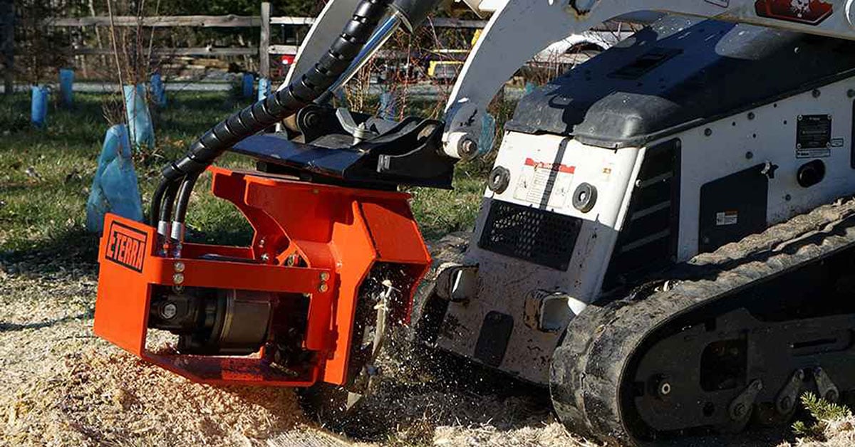 Eterra Launches New Mini Vortex Stump Grinder