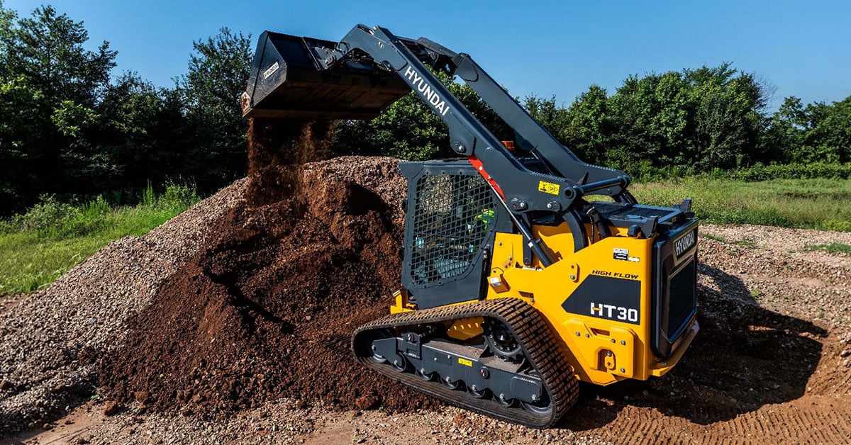 New HT30 Compact Track Loader From Hyundai
