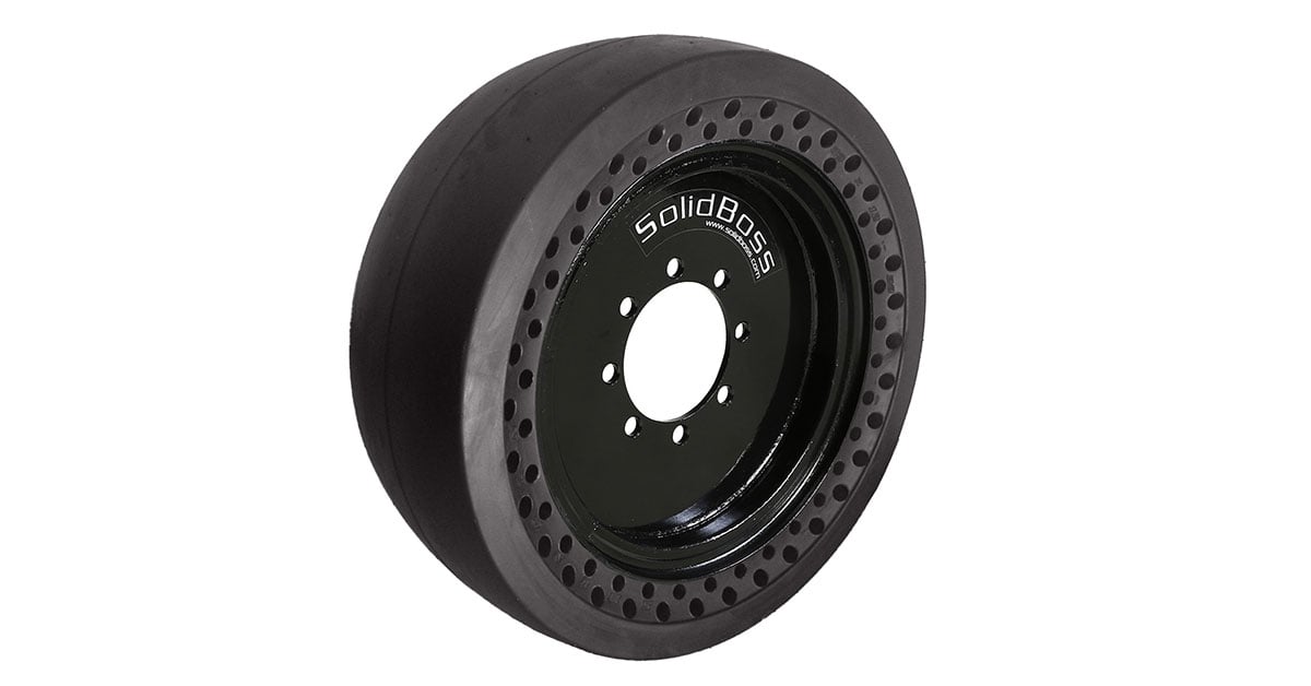 OTR Introduces New Size For SolidBoss Smooth Skid-Loader Tire Assemblies