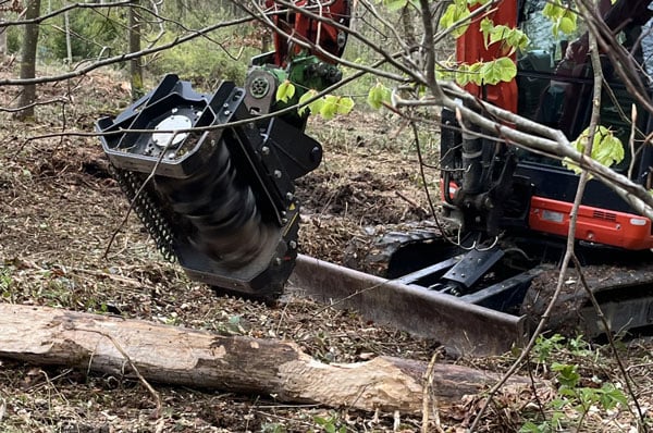 Prinoth Introduces New Grizzly M300e Forestry Mulcher