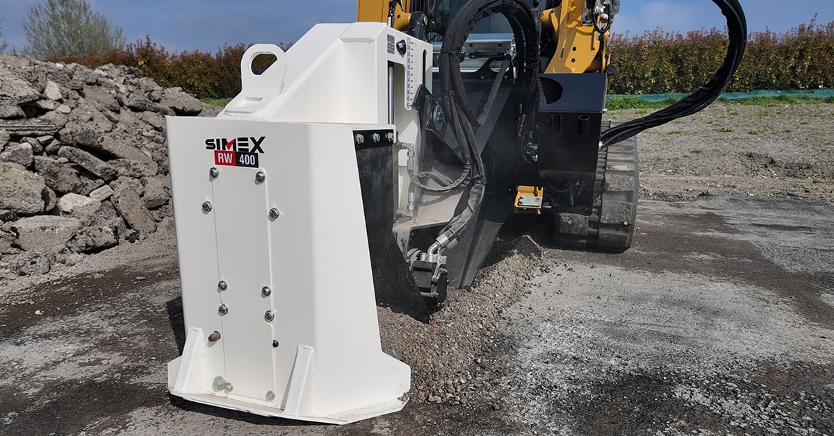 Simex Introduces Two New Wheel Saws. Pictured: RW400