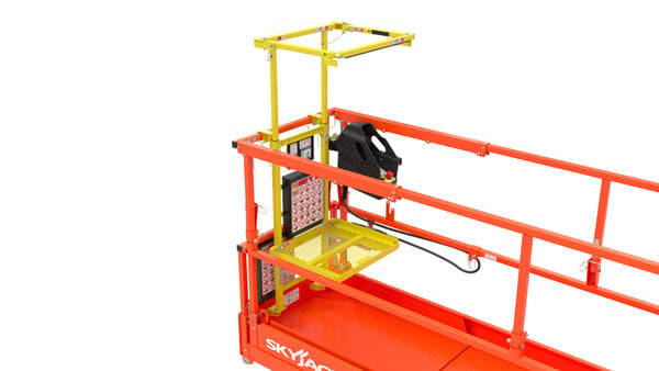 Skyjack ACCESSORYZERS Offer Lift And Access Versatility. Pictured: XStep32