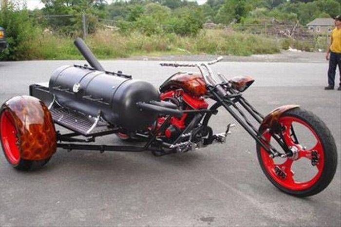 Fathers Day Gift Idea BBQ Trike Motorcycle