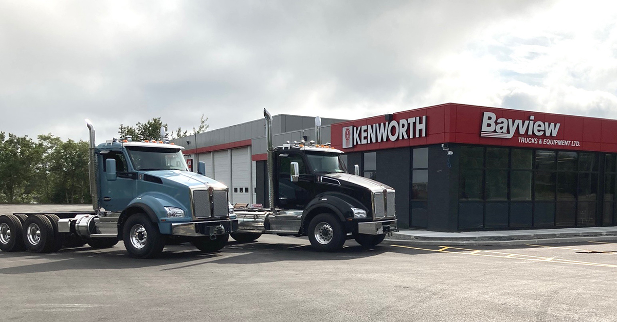 Bayview Kenworth Opens Full-Service Dealership in Dartmouth, Nova Scotia