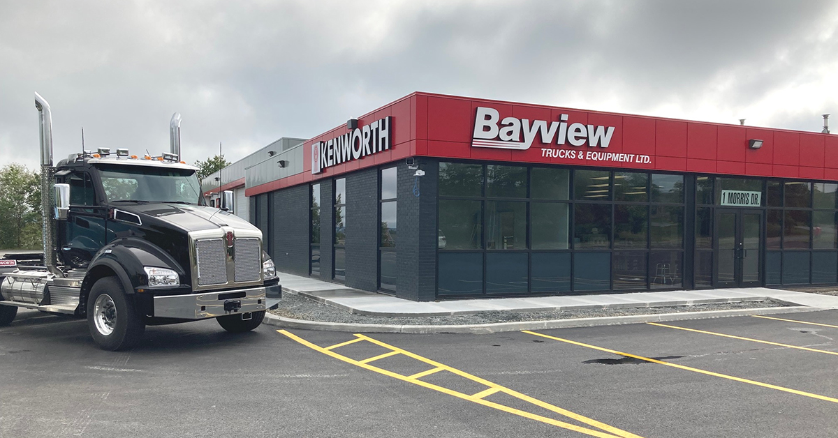 Bayview Kenworth Opens Full-Service Dealership in Dartmouth, Nova Scotia