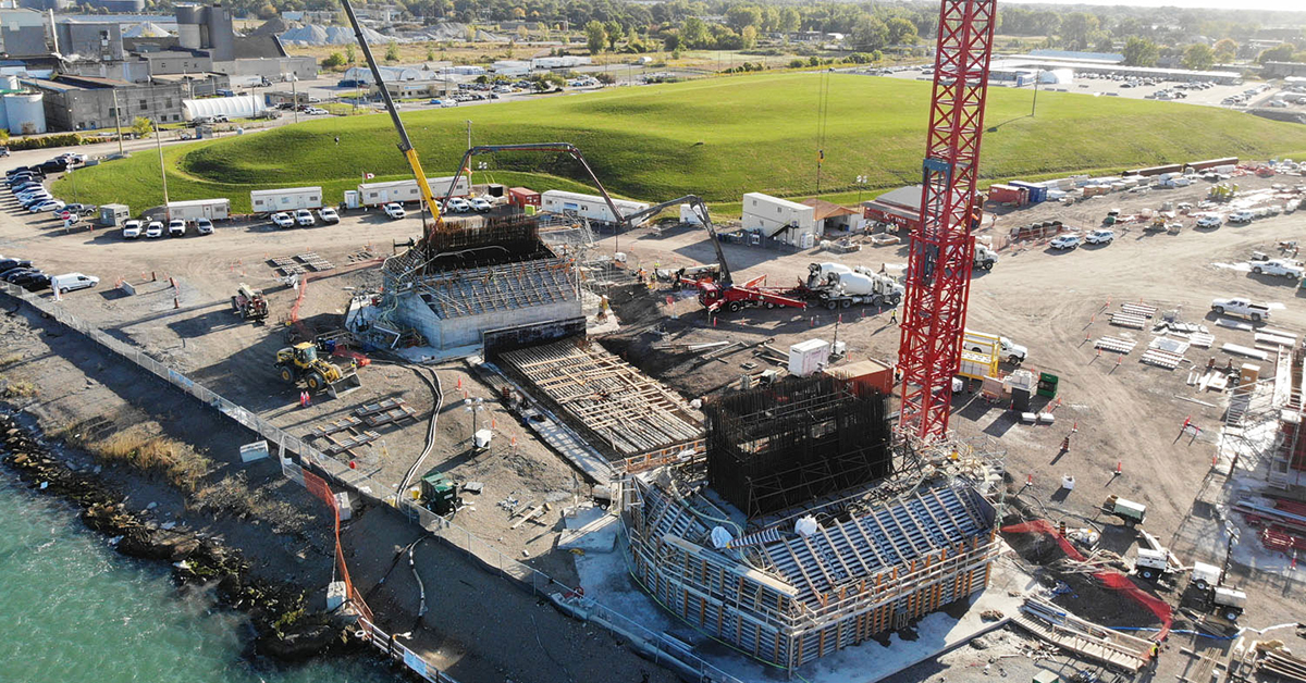 BrandSafway Delivers Forming And Access On Gordie Howe International Bridge