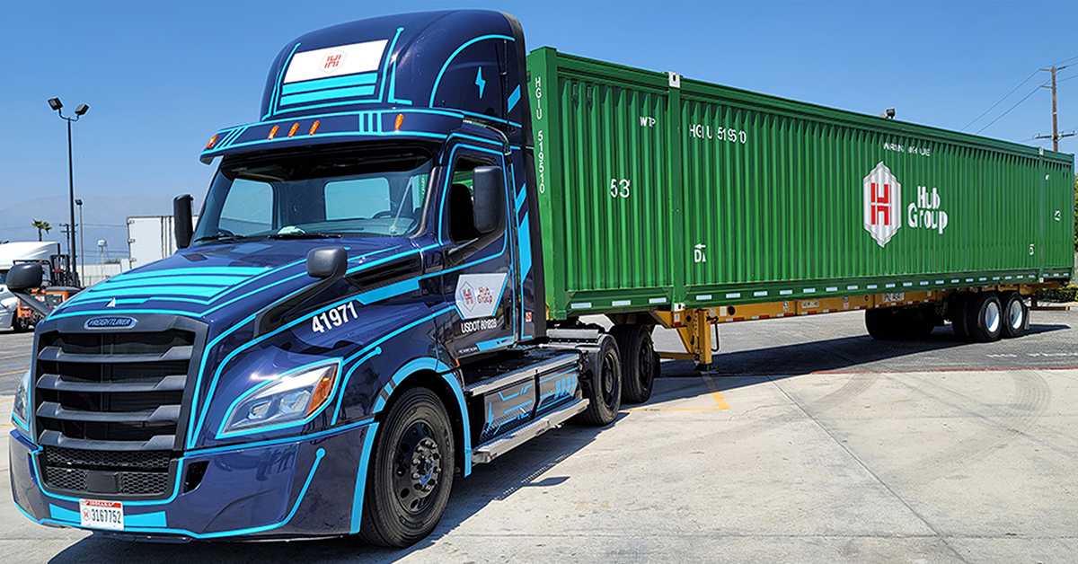 Hub Group Begins Electric Truck Fleet Pilot