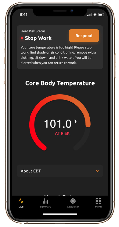 Kenzen Announces Rental Program For Wearable Heat Health Monitors