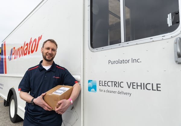Purolator Hits The Road As First National Courier To Deploy Fully Electric Delivery Vehicles