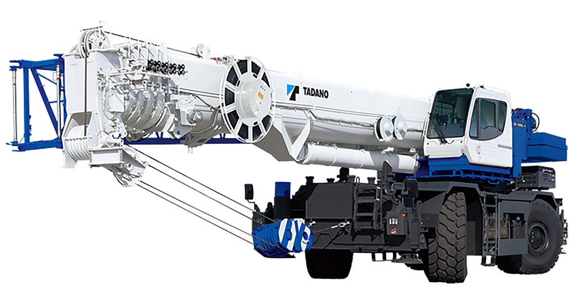 Tadano Launches GR-1300XL-4 Rough Terrain Crane In North America