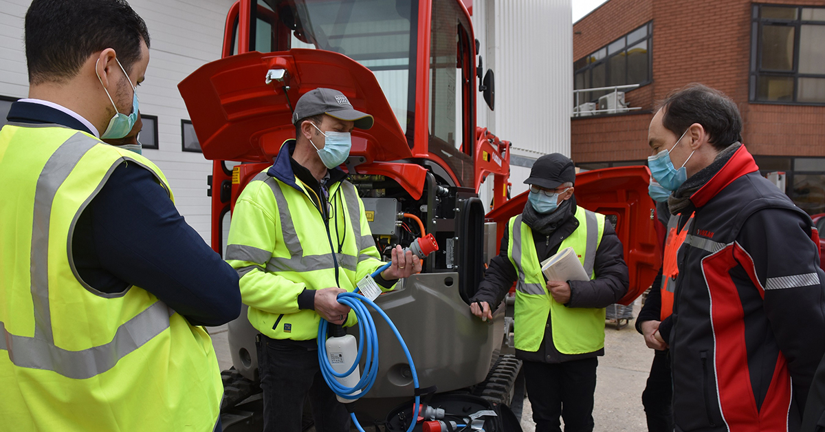 Volvo CE Trains Technicians In Transition To Electric Machines