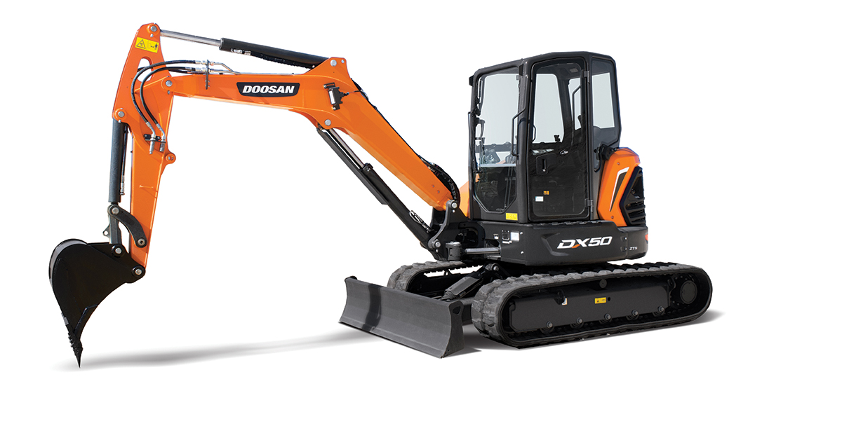 Doosan DX50 Mini Excavator