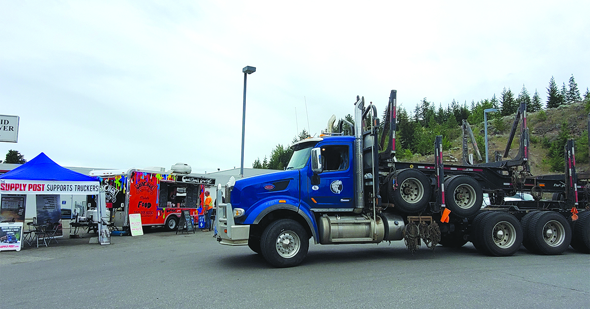 Supply Post feeds truckers for a day