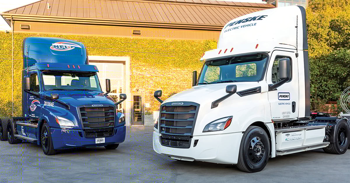 Battery Electric Freightliner Innovation Fleet Logs 300,000 Miles Of Real-World Use