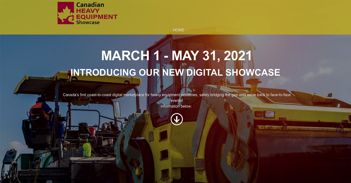 Canada’s First Coast-To-Coast Heavy Equipment Digital Showcase To Launch
