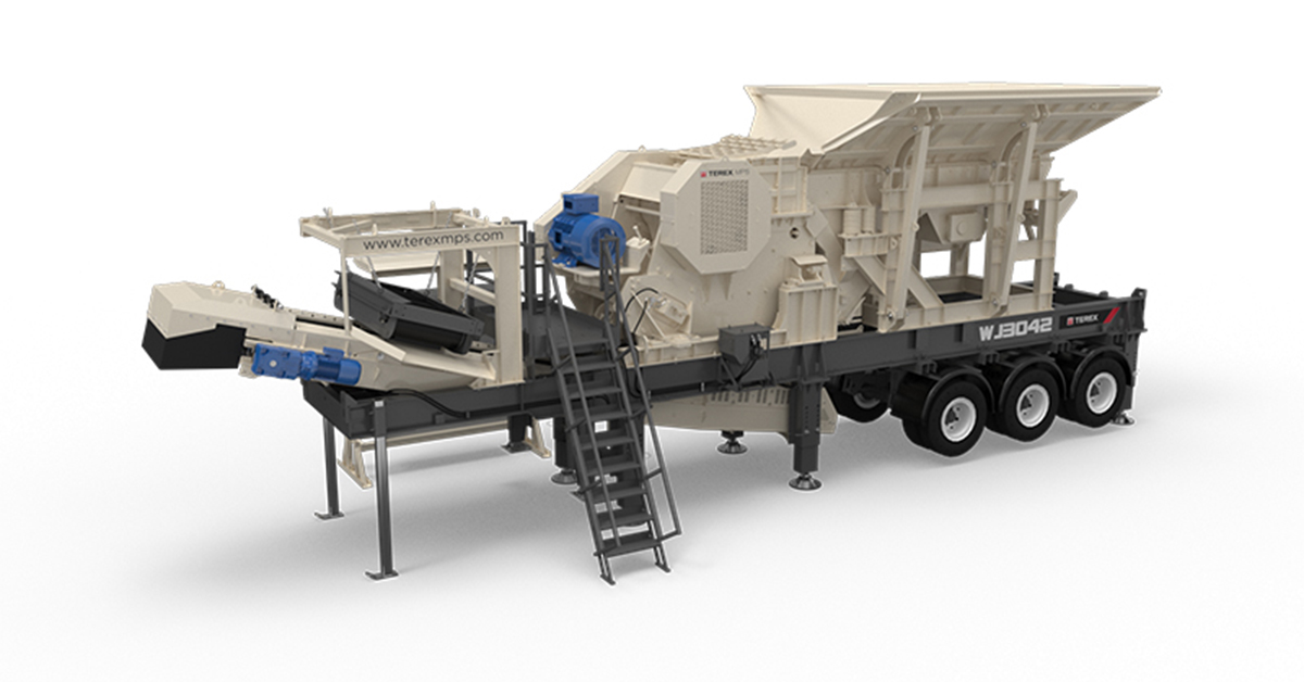 Terex MPS Introduces New High Capacity Wheeled Crushing System
