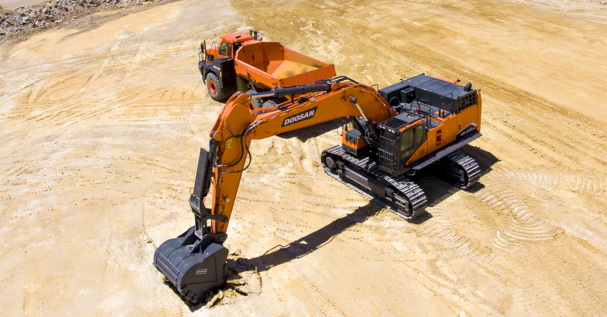 Doosan Introduces Its Largest, Most Powerful Excavator For Mining And Construction