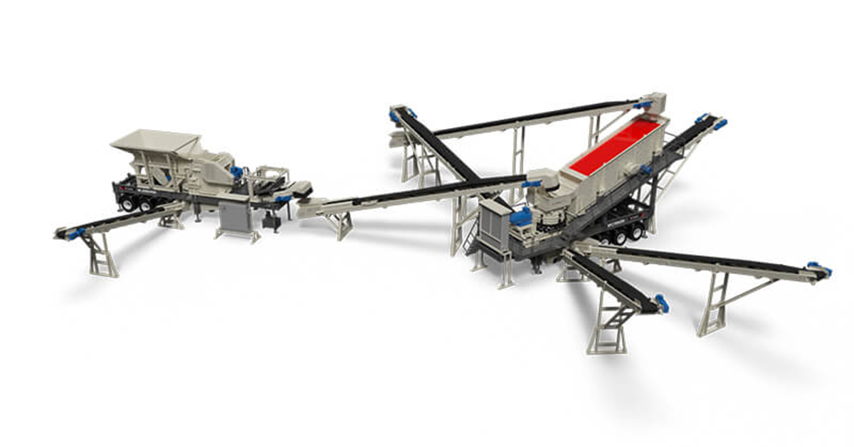 Terex MPS Introduces New High Capacity Wheeled Crushing System