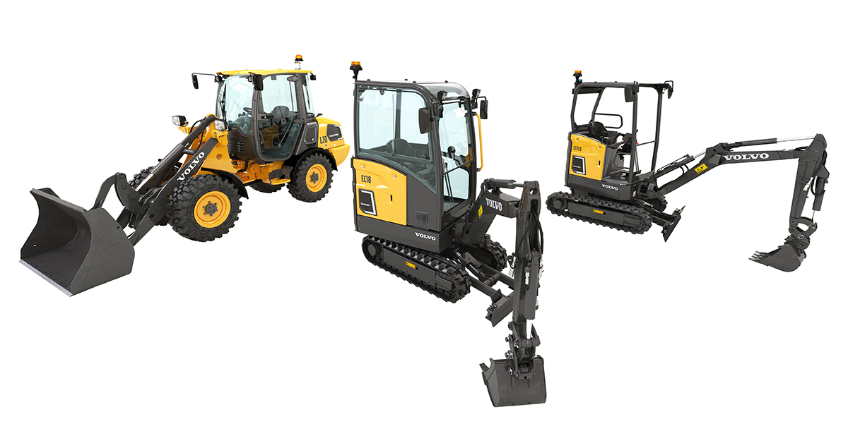 Volvo CE Introduces Largest Range Of Electric Machines