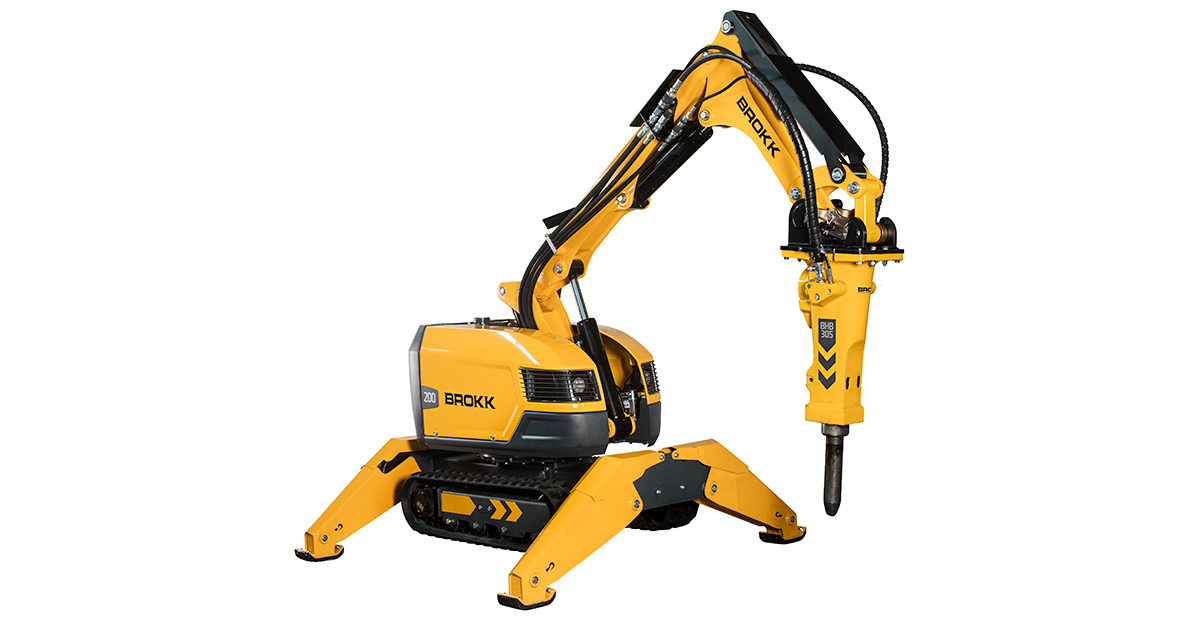 Brokk 200 Offers Increased Safety, Versatility And Productivity In Mining Operations