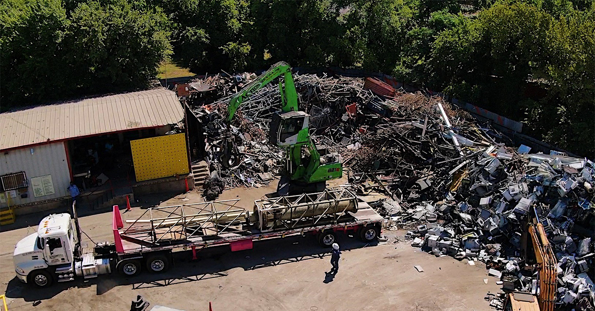Sennebogen 821 Is The Purpose-Built Solution For Increasing Yard Capacity At Action Metals