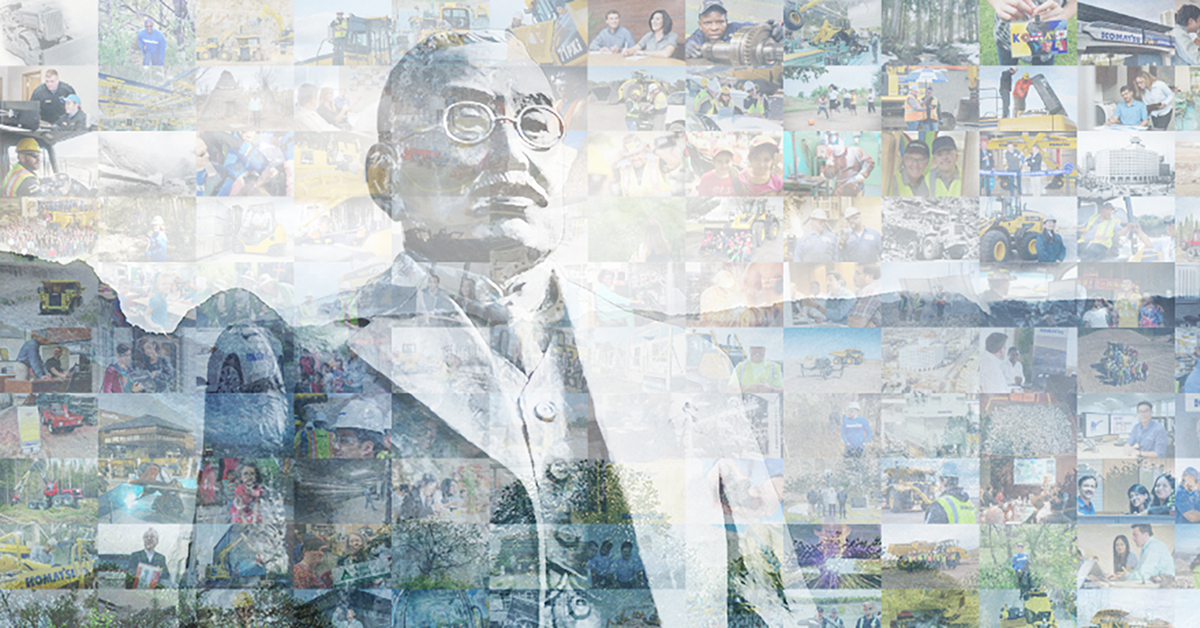 Komatsu Celebrates 100 Years