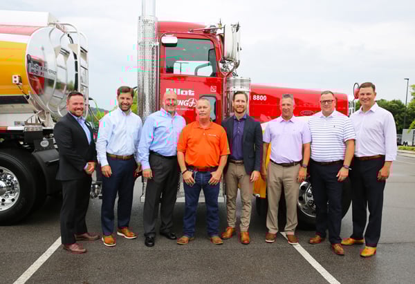 Pilot Company Surprises 40-Year Driver With Custom Peterbilt Truck