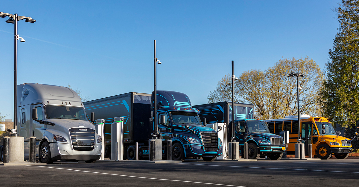 Electric Island: First-Of-Its-Kind Heavy-Duty Electric Truck Charging Site Opens