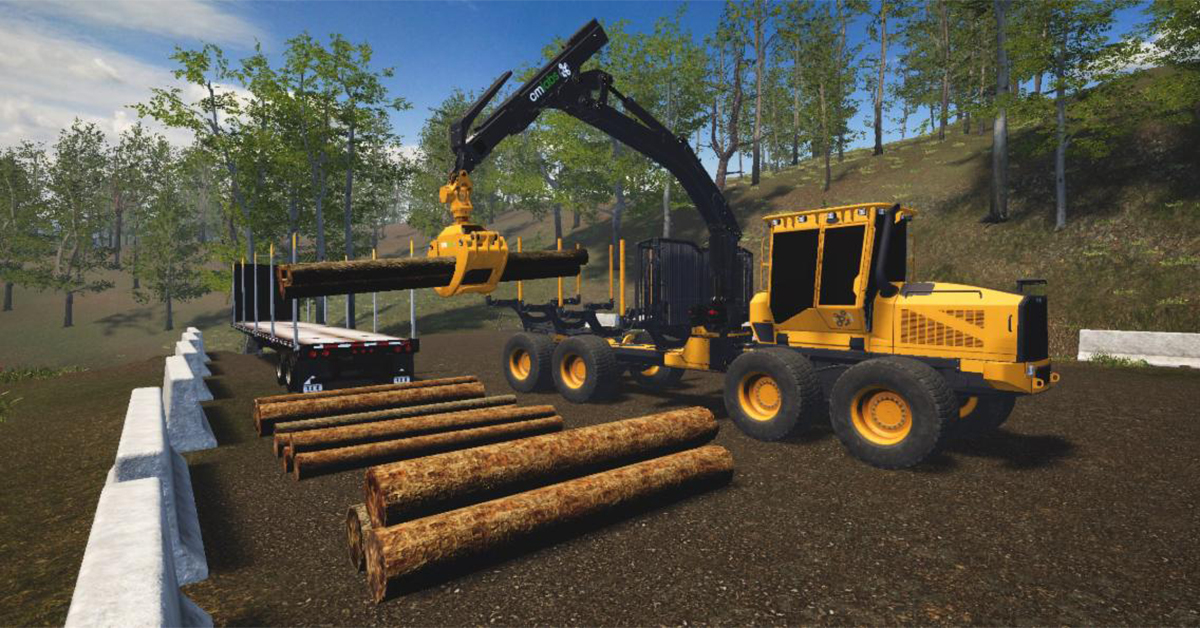 New Forwarder Simulator Trains Operators In Some Of The Most Difficult Terrains
