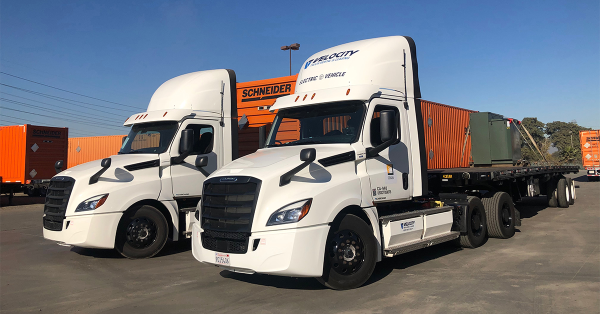 Freightliner Delivers Charging Infrastructure For eCascadias