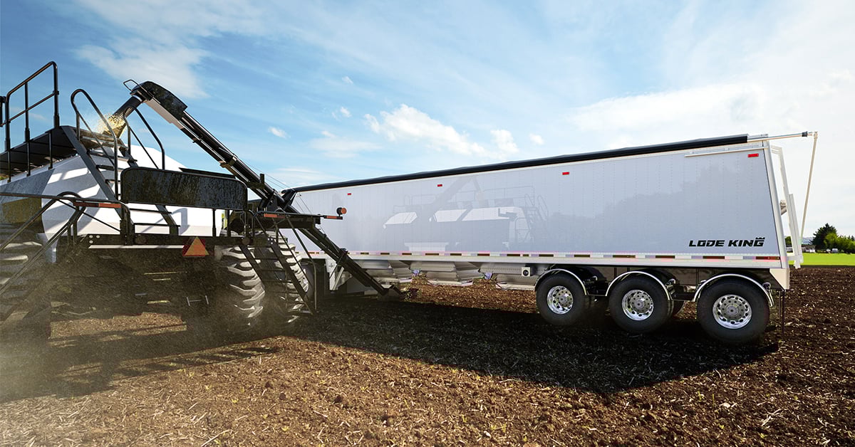 Lode King Introduces The New Distinction Tri-Axle 3 Hopper Trailer