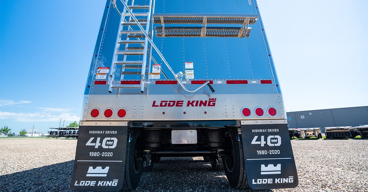 Lode King Introduces The New Distinction Tri-Axle 3 Hopper Trailer