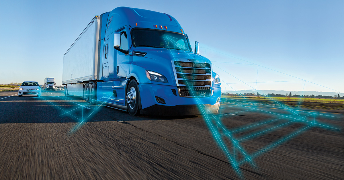  A Freightliner Cascadia from the Western International fleet.