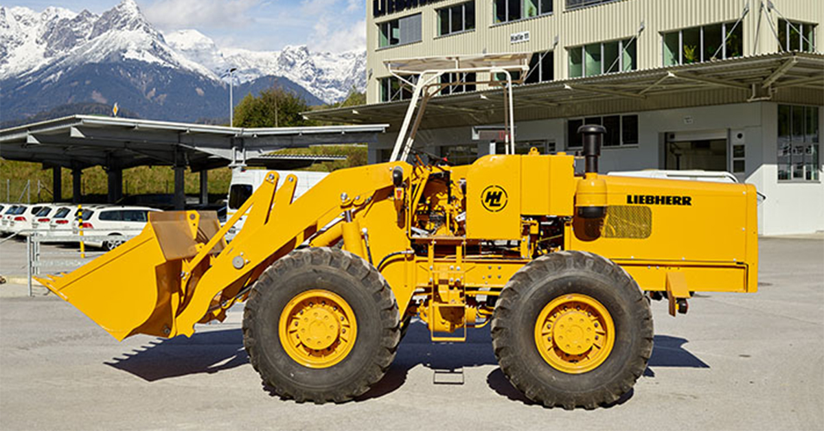 Liebherr Restores A 60-Year-Old Wheel Loader Prototype