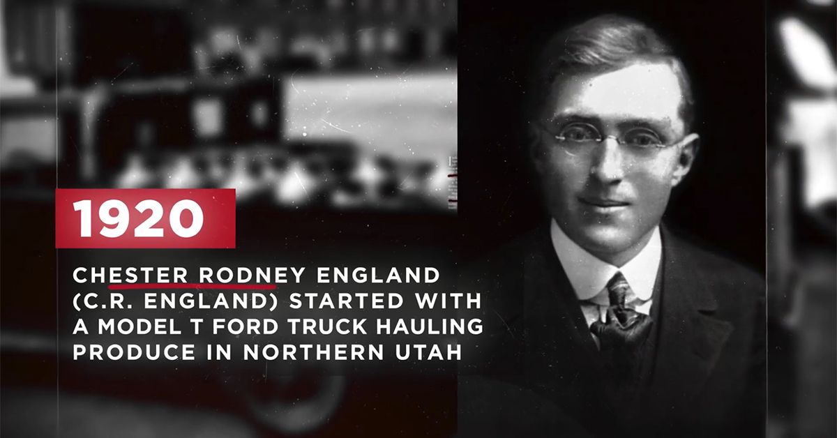 Utility Commemorates 100th Anniversary Of C.R. England, Inc.