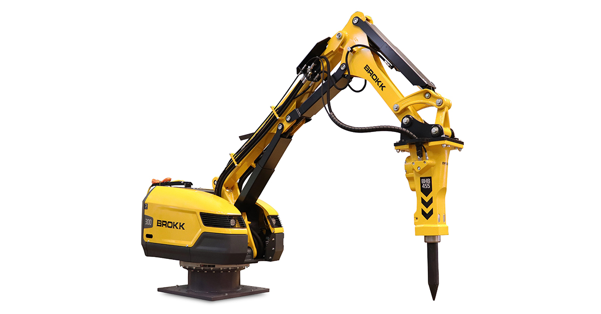 Brokk Introduces Pedestal Boom 