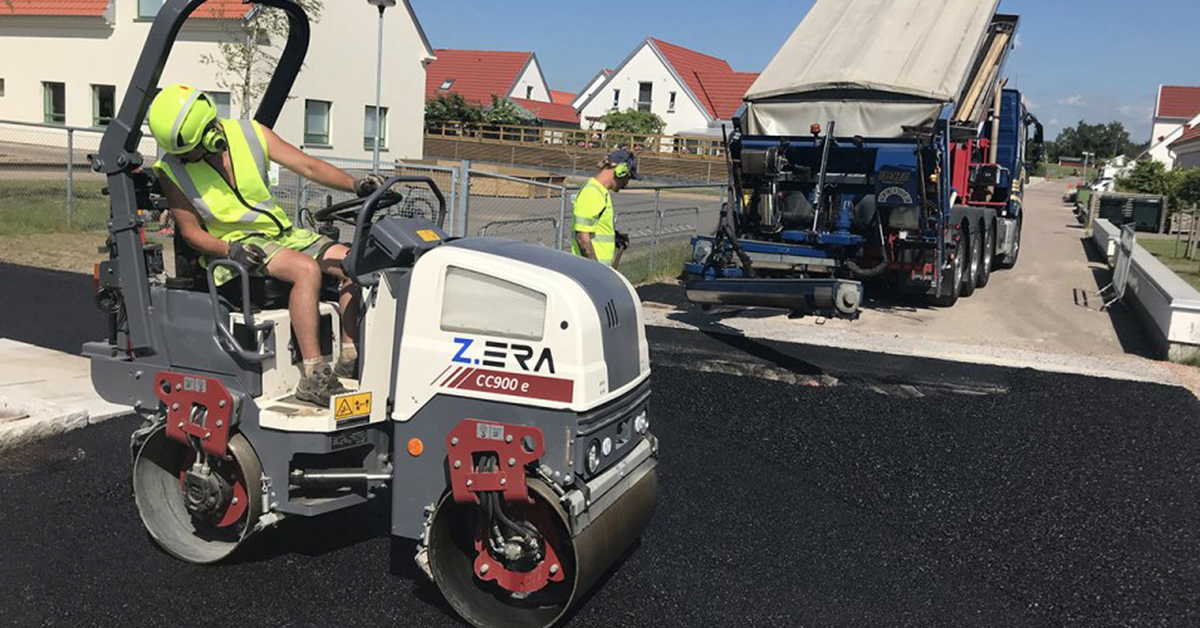Dynapac Underlines Environmental Commitment With New Electric Roller