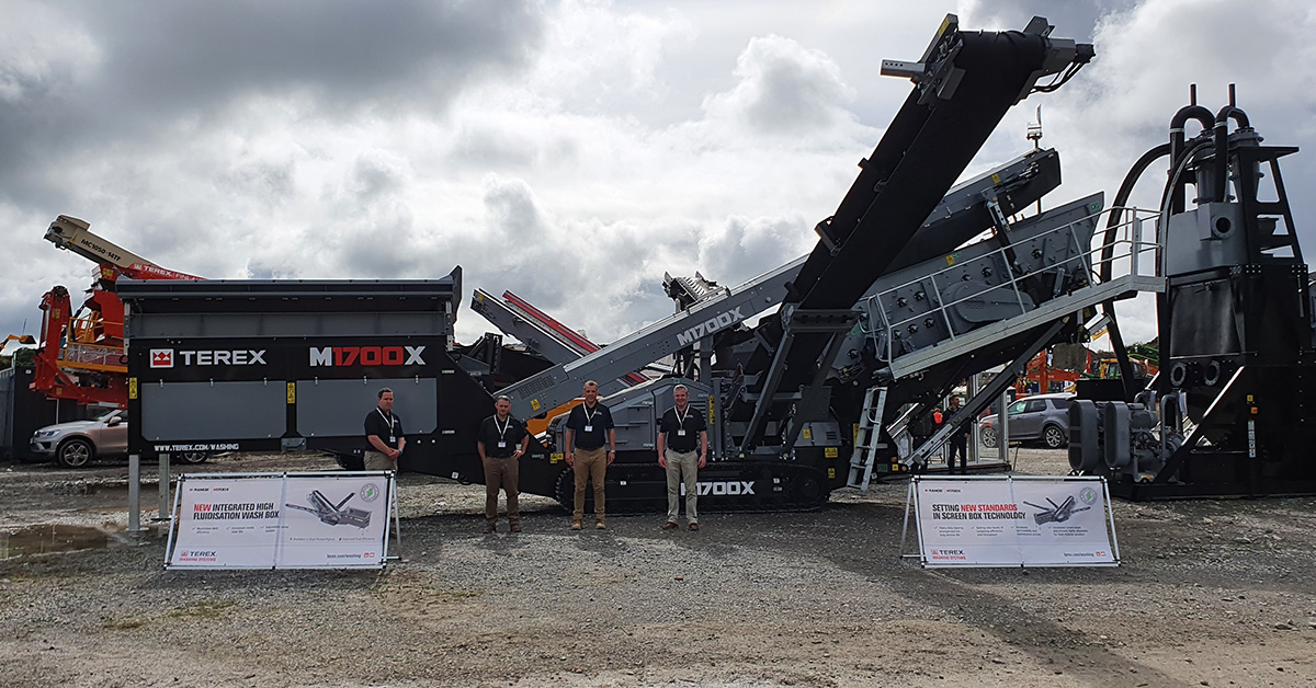 Terex Washing Systems Launch M1700X Mobile Washing Screen