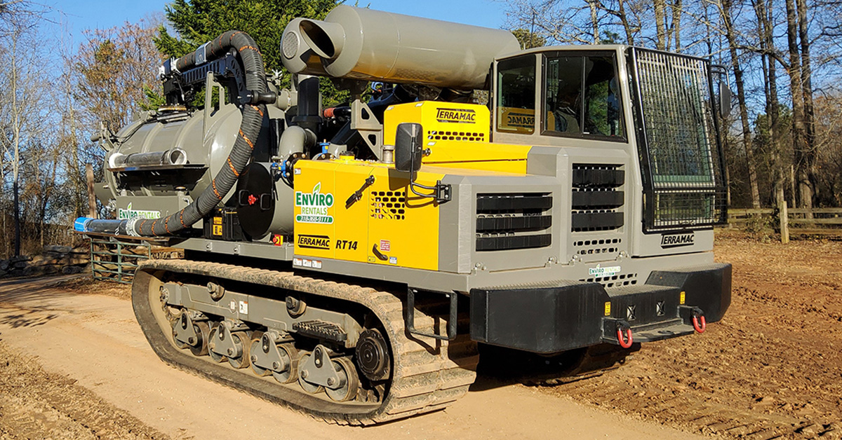 Terramac Showcased Latest Custom Crawler Carriers At The Utility Expo