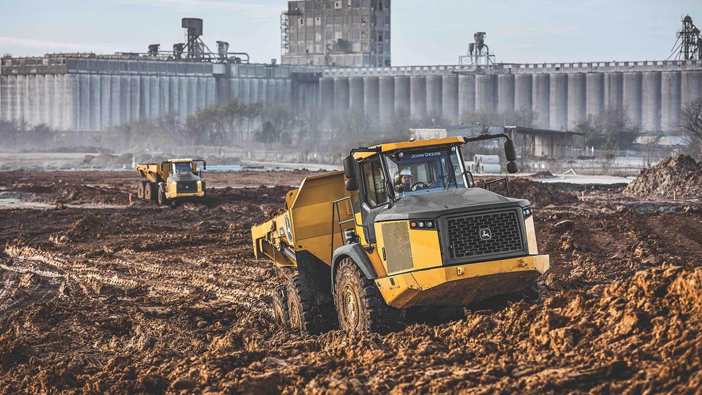 New John Deere E-II Articulated Dump Trucks