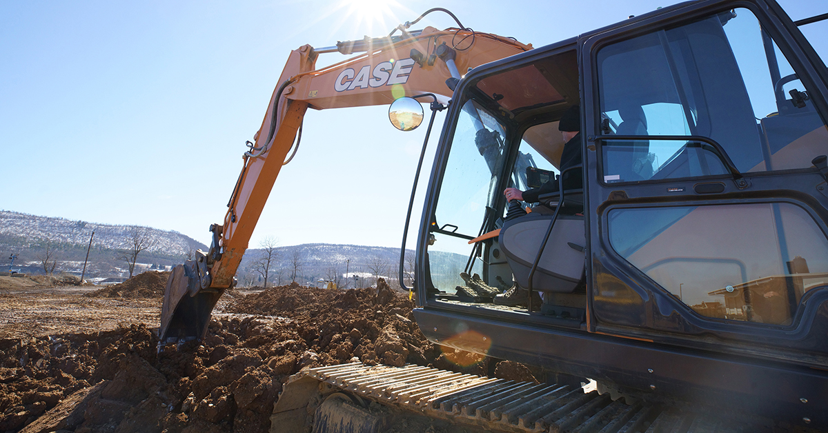 CASE Introduces OEM-Fit Leica Geosystems SiteControl Machine Control Solutions For Excavators 