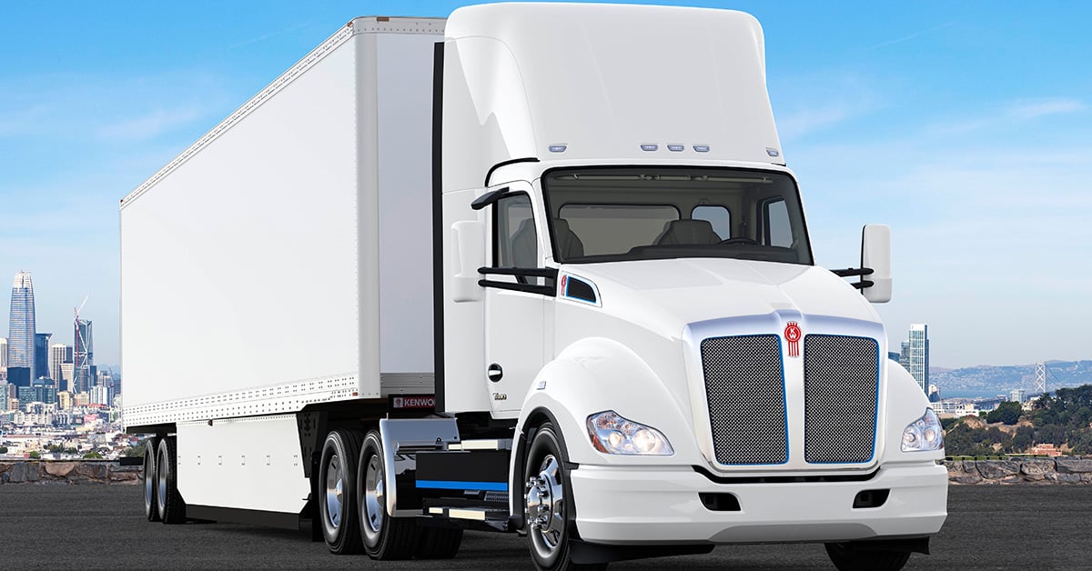 Camionnage CP First To Order Zero Emissions Kenworth T680E Battery Electric Vehicle in Canada